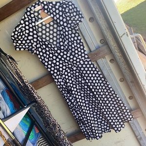 Polka dot pin up dress